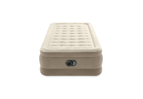 Materac dmuchany jednoosobowy łóżko do spania pompka 230V INTEX 64426 ND