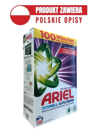 Ariel 100 prań proszek Kolor+ 6kg PL