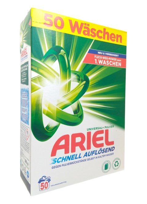 Ariel 50 prań proszek Uniwersal+ 3kg