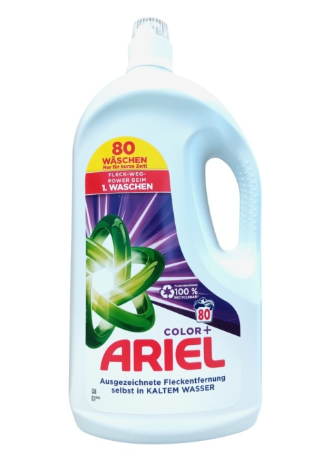Ariel 80 prań żel Kolor+ 4l
