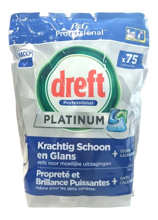 DREFT PLATINUM Professional Original kapsułki do zmywarki 75 sztuk