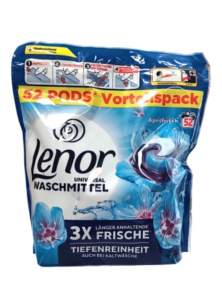 Lenor 52 prania kapsułki 3in1 Uniwersalne Aprilfrisch