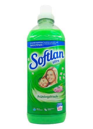 Softlan Fruhlingsfrisch koncentrat płyn do płukania zielony 45pł 1l