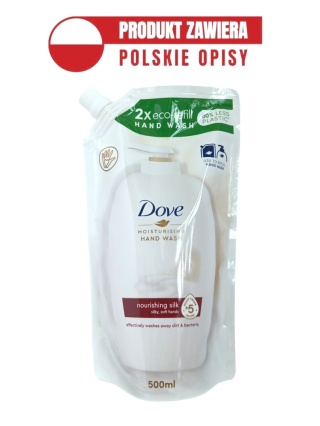 Dove 500ml mydło zapas Fine Silk PL