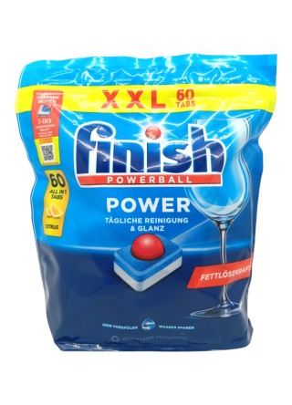 Finish tabletki All-in-one 60szt Citrus (worek)