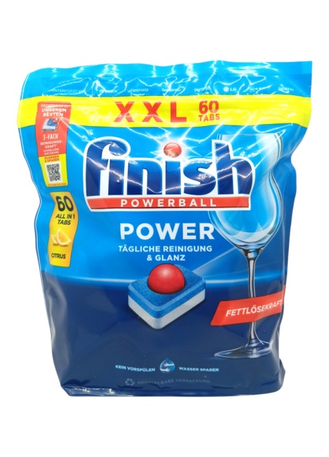 Finish tabletki All-in-one 60szt Citrus (worek)