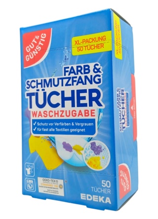 Gut&Gunstig chusteczki wyłapujące kolory 50szt