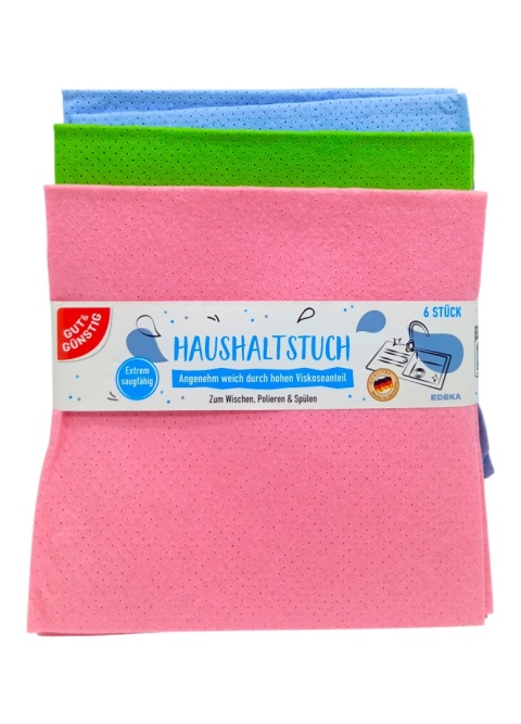 Gut&Gunstig ściereczki uniwersalne grubsze 6szt