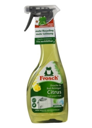 Frosch 500ml Dusche&Bad spray do czyszczenia łazienki na kamień Citrus de