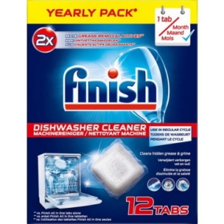FINISH TABLETKI DO CZYSZCZENIA ZMYWARKI 12 SZT.