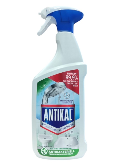 Antikal Antybakteryjny Odkamieniacz w Sprayu 700ml