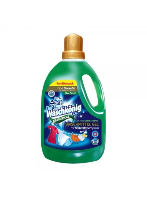 DER WASCHKÖNIG ŻEL DO PRANIA / WASHING GEL 3,305L UNIVERSAL 110WL