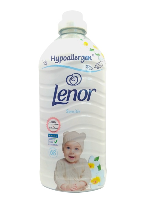 Lenor Sensitiv (biały) płyn do płukania hipoalergiczny 68 płukań 1,7l