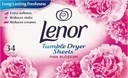 Lenor Chusteczki Zapachowe Do Suszarki Szafki Butów 34 szt Pink Blossom