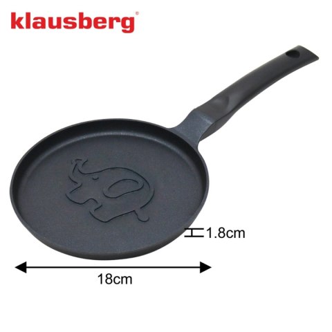 PATELNIA DO NALEŚNIKÓW ZE SŁONIKIEM 18cm KLAUSBERG KB-7974