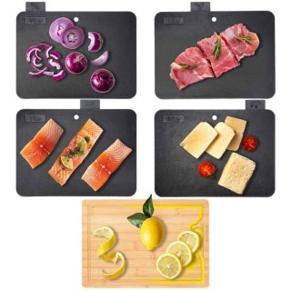 ZESTAW 5 DESEK KUCHENNYCH W STOJAKU 259726