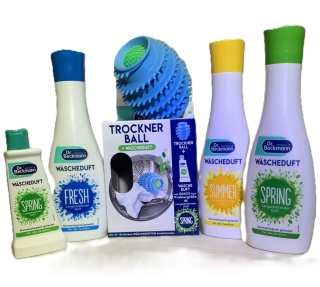 Dr. Beckmann Kula Zestaw do suszarki 3x 250ml Perfumy Mix Summer Fresh Spring