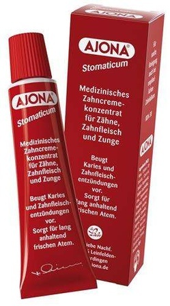 Ajona Stomaticum Medyczny Koncentrat Medyczny Pasta do Zębów Dziąseł 25ml