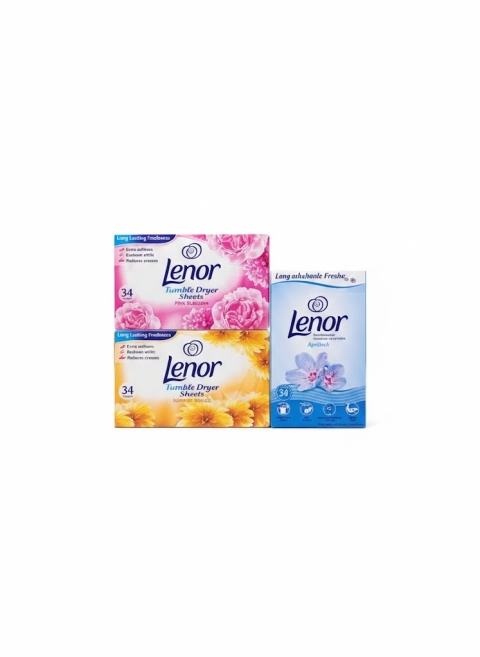 Zestaw Listki Zapachowe Lenor Aprilfrisch Pink Blossom Summer Breeze