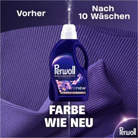 Perwoll 27 prań płyn 1,35l do czarnego Blütenmeer