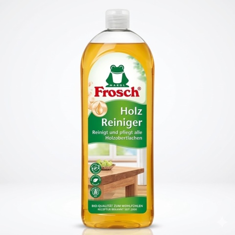 Frosch Płyn do Czyszczenia Drewna i Mebli Pomarańczowy 750ml Holz Reiniger
