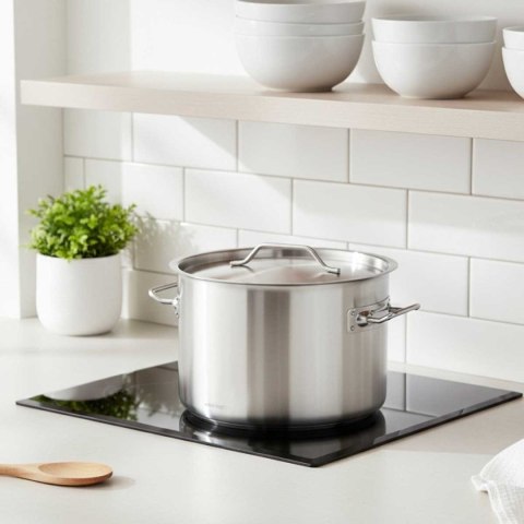GARNEK GASTRONOMICZNY Z POKRYWĄ STALOWĄ Ø55cm 83L KINGHOFF KH-2029