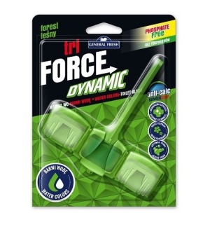 General Fresh TRI-FORCE DYNAMIC kostka do WC 45 g - leśny