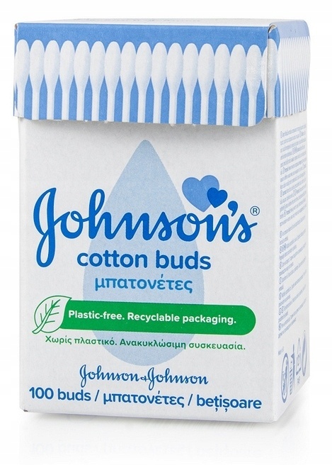 Johnson`s Patyczki do higieny uszu 100 szt