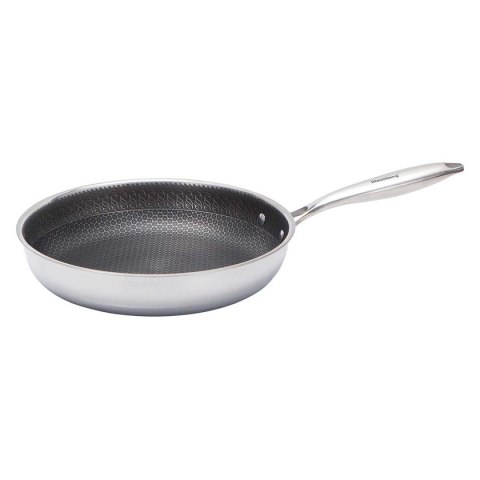 PATELNIA STALOWA 28cm Z POWŁOKĄ PLASTER MIODU KLAUSEBRG KB-9023