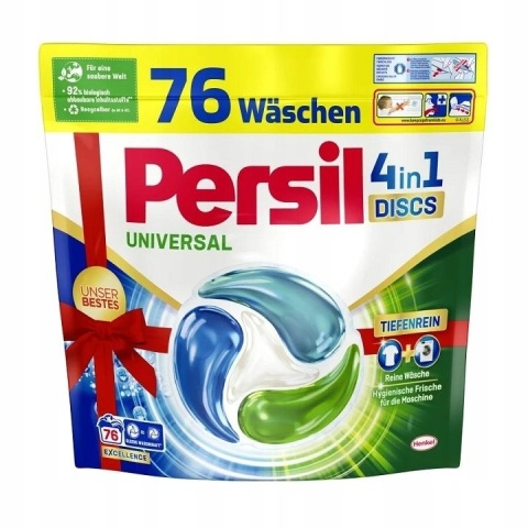 Persil Universal kapsułki 76szt 4w1 disc DE