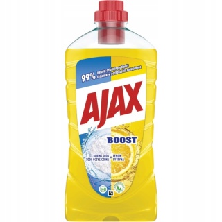 Ajax Boost płyn do mycia podłóg Soda Oczyszczona + Cytryna 1l