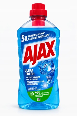 Ajax Płyn do Podłóg Ultra Fresh 24H Świeżości Uniwersalny 1000ml