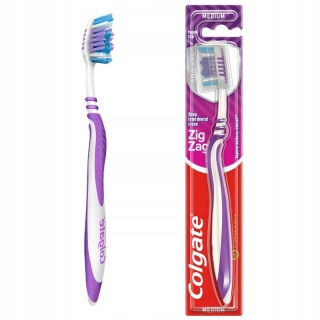 Colgate Zig Zag Szczoteczka do Mycia Zębów średnia Medium