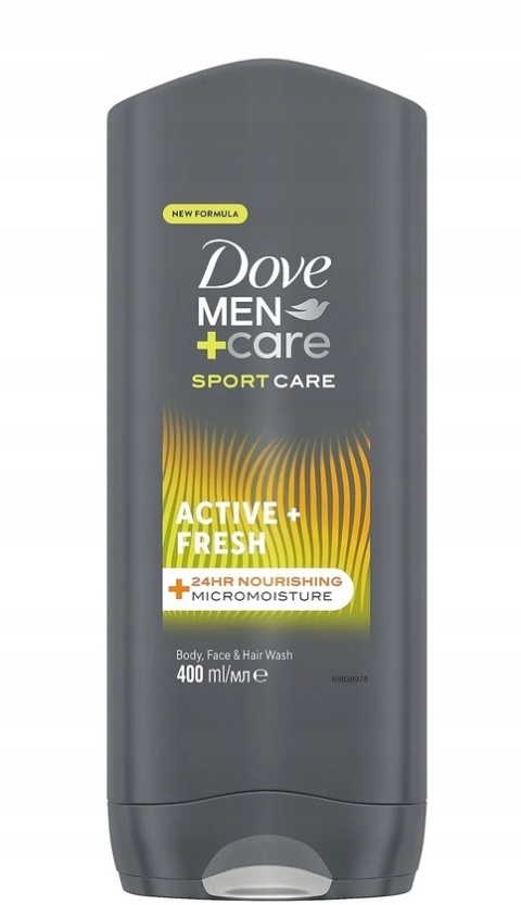 Dove Men+Care Sport Active Fresh - Żel pod prysznic dla mężczyzn, 400 ml