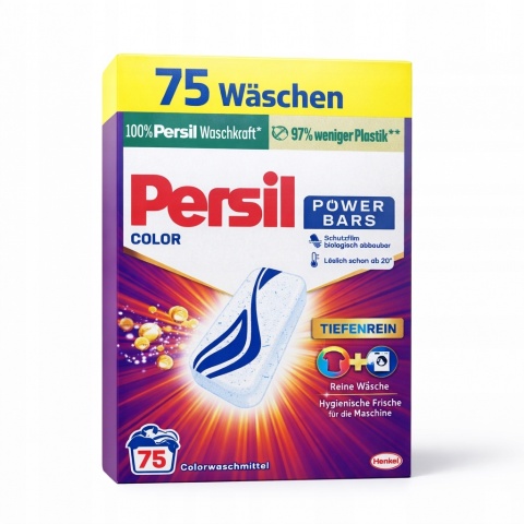 Persil Power Color tabletki do prania 75 sztuk DE