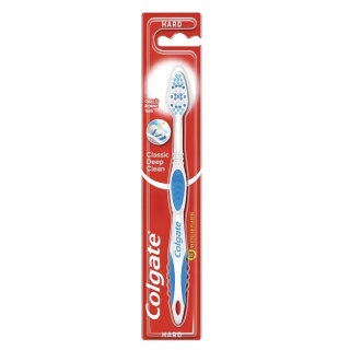 Szczoteczka do zębów Colgate Classic Deep Clean Hard z twardymi włóknami