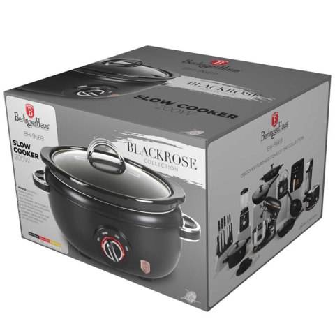 WOLNOWAR GARNEK ELEKTRYCZNY 3,5L BERLINGER HAUS BH-9669 BLACK ROSE