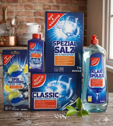 Gut&Gunstig Kompletny zestaw do zmywarki (Total Care)