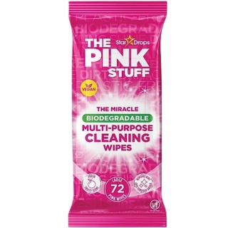 The Pink Stuff Uniwersalne Chusteczki Czyszczące Nawilżane 72szt