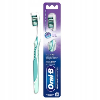 ORAL-B PRO-3DWHITE ADVANCED Szczoteczka manualna do zębów, średnia, 1 szt.