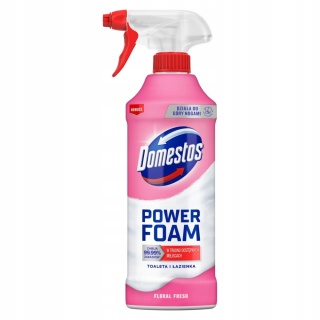 Domestos Power Foam Piana do czyszczenia WC łazienek Floral Fresh 435 m