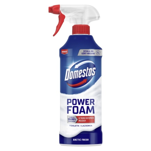 Domestos pianka do czyszczenia toalety, 435 ml, Arctic Fresh, Power Foam