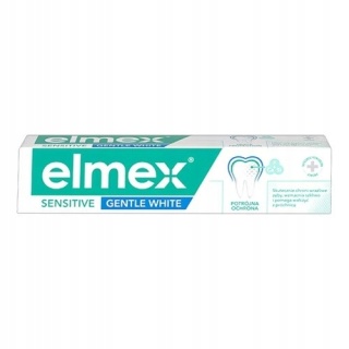 Elmex Sensitive Gentle White - pasta wybielająca do wrażliwych zębów