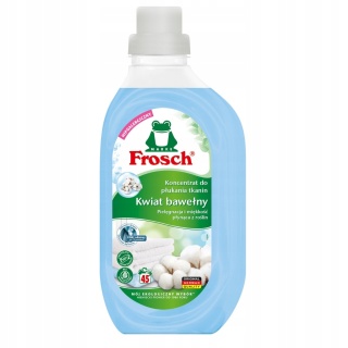 Frosch Koncentrat Do Płukania Tkanin Kwiat Bawełny 45 Prań 900 ml