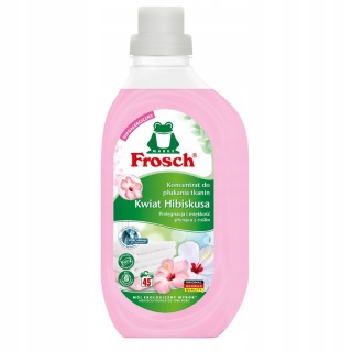 Frosch Koncentrat Do Płukania Tkanin kwiat hibiskusa 45 Prań 900 ml