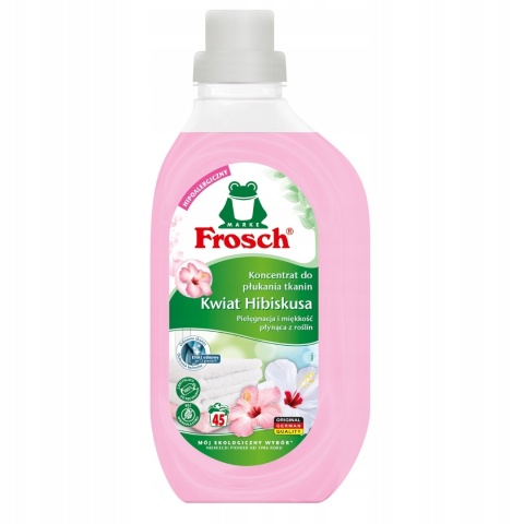 Frosch Koncentrat Do Płukania Tkanin kwiat hibiskusa 45 Prań 900 ml