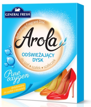 General Fresh Arola Pure Oxygen odświeżający dysk do szafy 1 szt