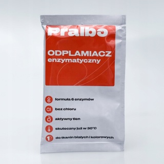 Odplamiacz enzymatyczny do trudnych plam 35g PRALBO