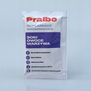 Pralbo odplamiacz specjalistyczny 35g Soki, Owoce, Warzywa