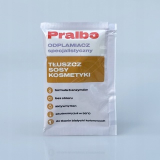 Pralbo odplamiacz specjalistyczny 35g Tłuszcz, Sosy, Kosmetyki